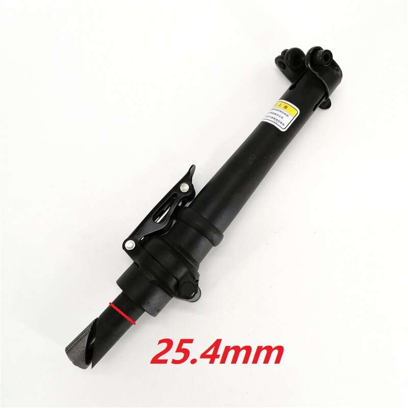 Vouwfiets Stuurpen 22.2Mm 25.4Mm Vork Dubbele Sectie Stem Deel Links Vouw Stem Reparatie Onderdelen: YELLOW