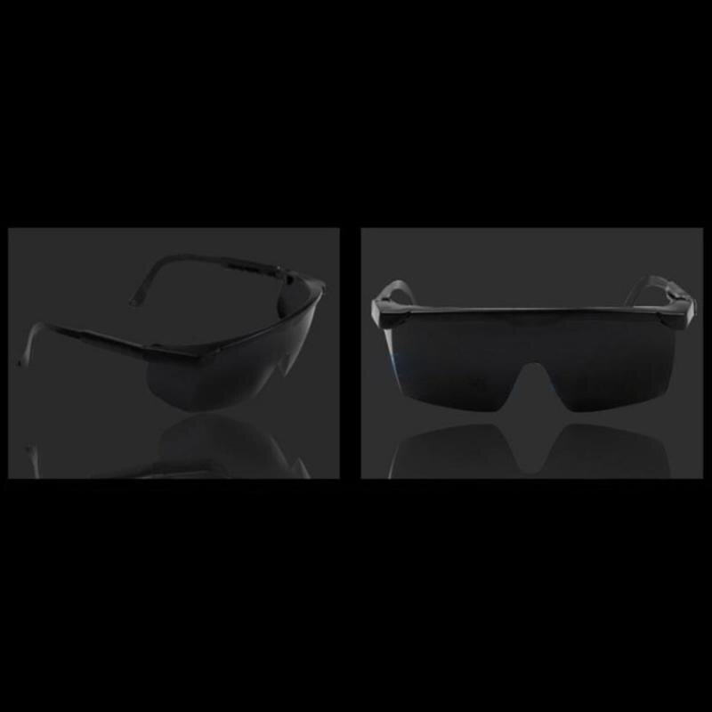 Foldable Adjustable Safety Goggles Anti-Sneeze Liquid Eye Anti-Droplets Windproof Lab Glasses Clear Lens: c