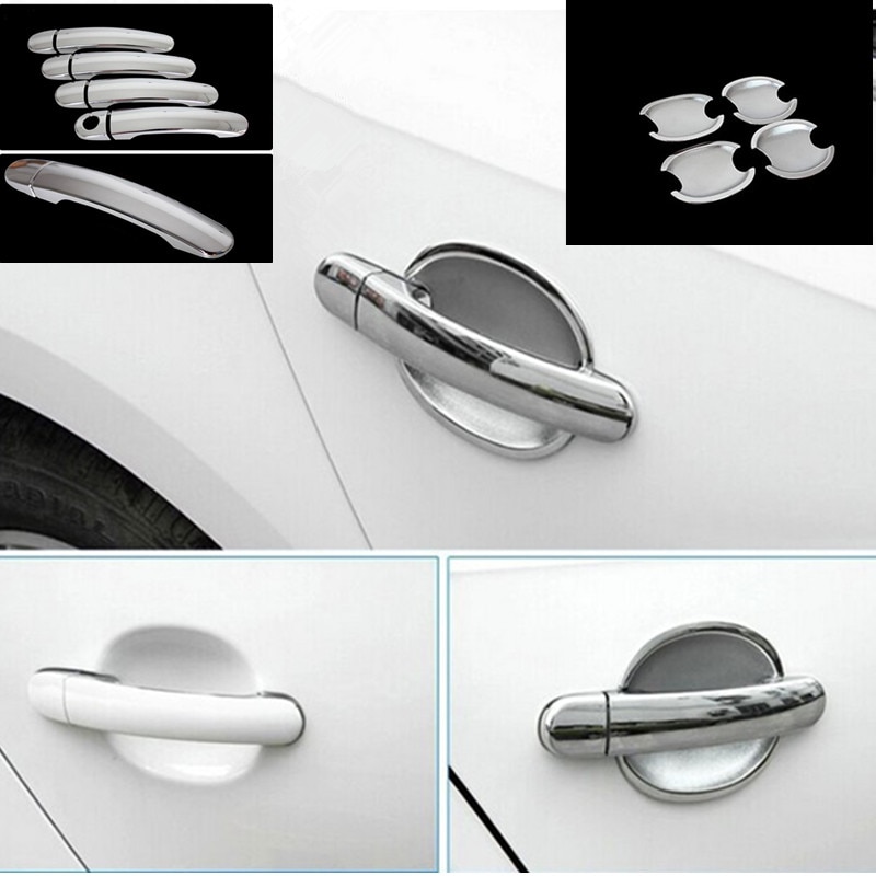 Voor Vw Golf 5 Mk5 Chrome Deurgreep Covers Chroom Styling Volkswagen Auto Accessoires Stickers Auto-Styling