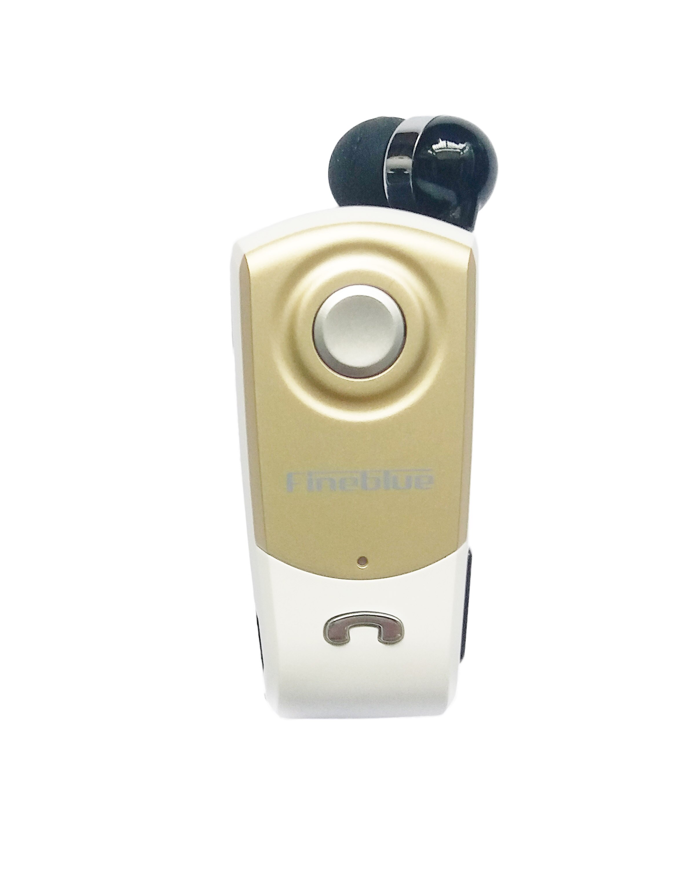 Fineblue F970 Pro Auricolare Bluetooth Single Earbud Con Microfono Integrato - Argento, Leggero E Wireless Per Business E Chiamate