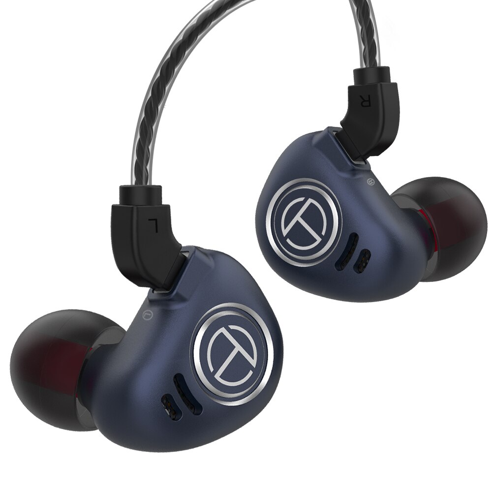 TRN V90 1DD + 4BA pilote hybride dans l'oreille écouteur HIFI moniteur en cours d'exécution Sport écouteur avec 2PIN détachable TRN V90 BA5 VX M10 STM
