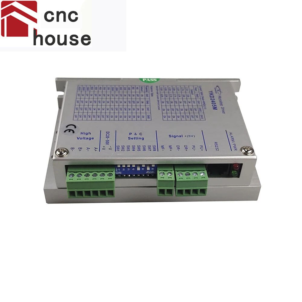 Oorsprong Yako 32 Bit Dsp Digitale Stepper Driver YKD2405M 2 Fase Stap Drive DC20-50V 4.0A Driver Voor 42-86mm Flens Stappenmotor