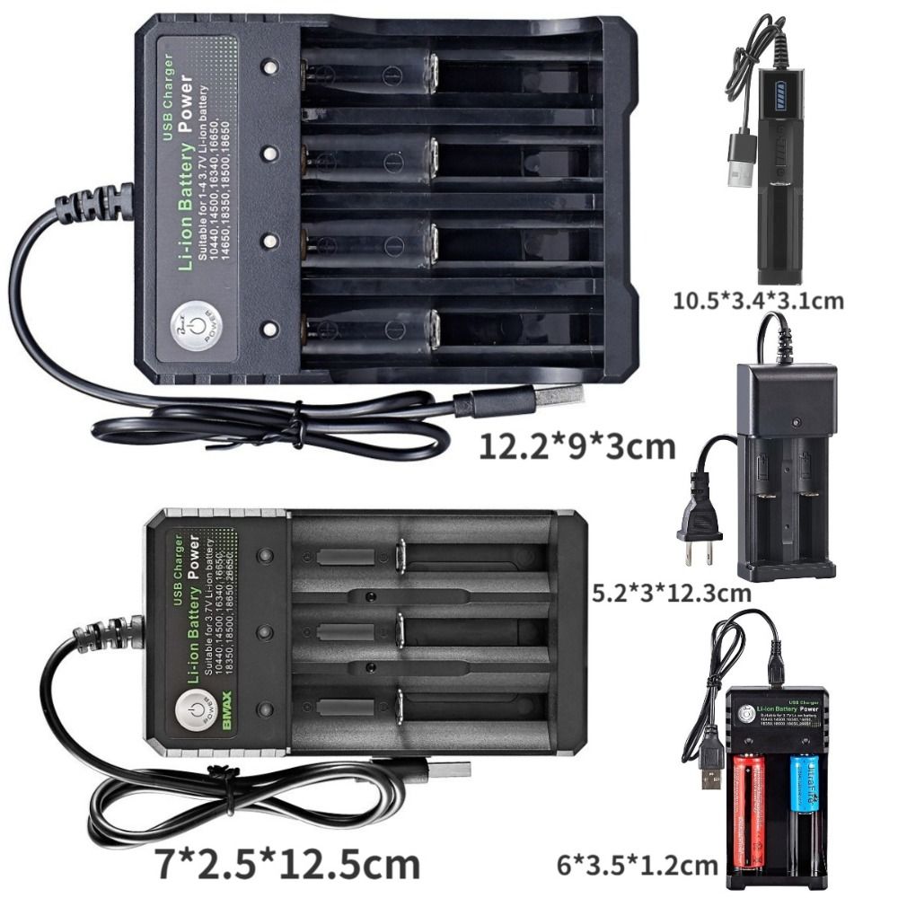 DC 4.2V 1A Lithium Battery Charger AC Direct Charge Led Display Light Battery Charger Temperature Protection Overload Protection
