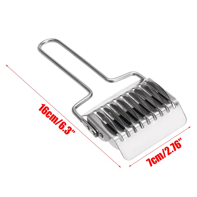 Bottega 2008 Fusilli Pasta Iron & Dough Scraper – Handmade Steel Pasta Cutter – Italy