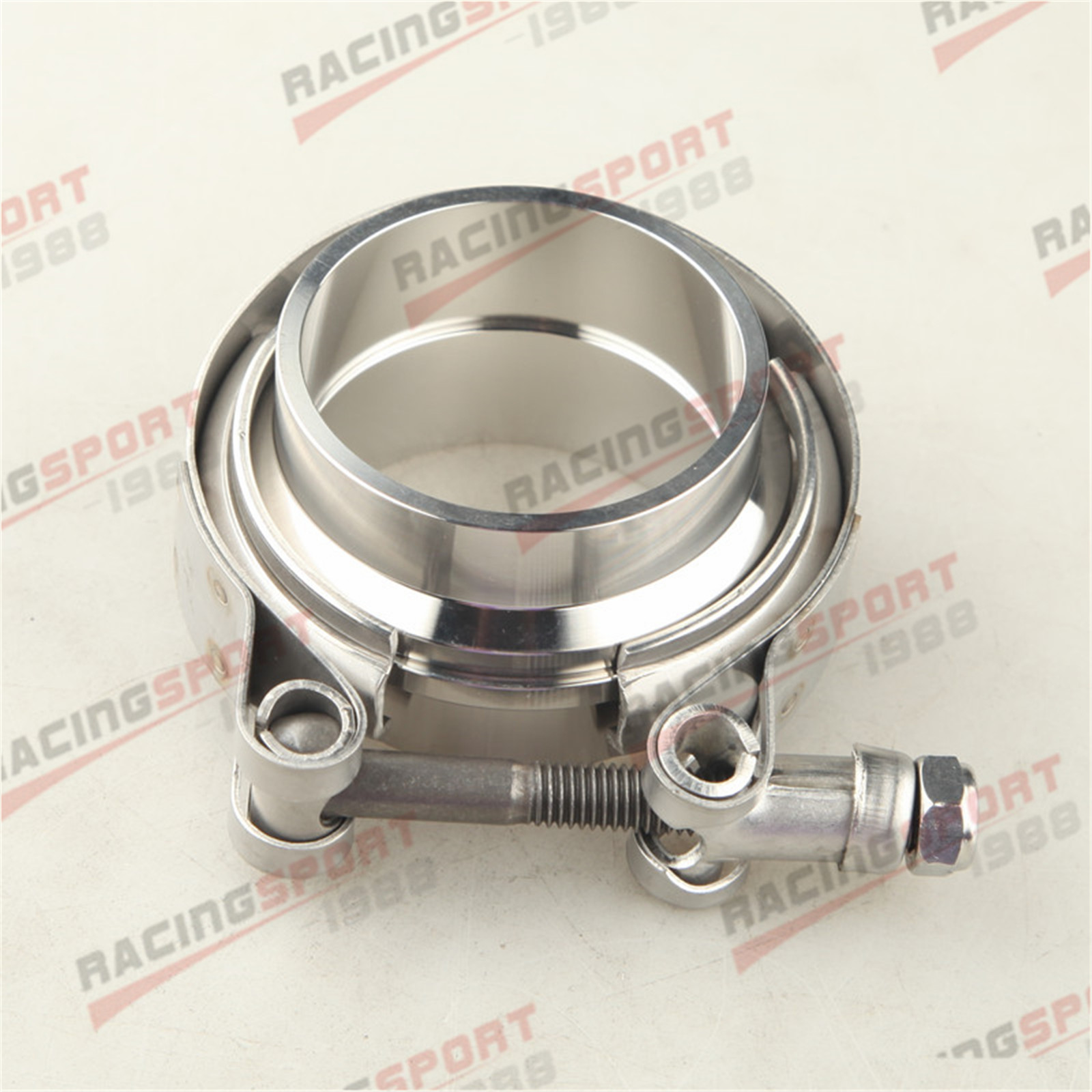 2" V-Band Vband Clamp CNC Stainless Steel Flange Flanges Kit Turbo