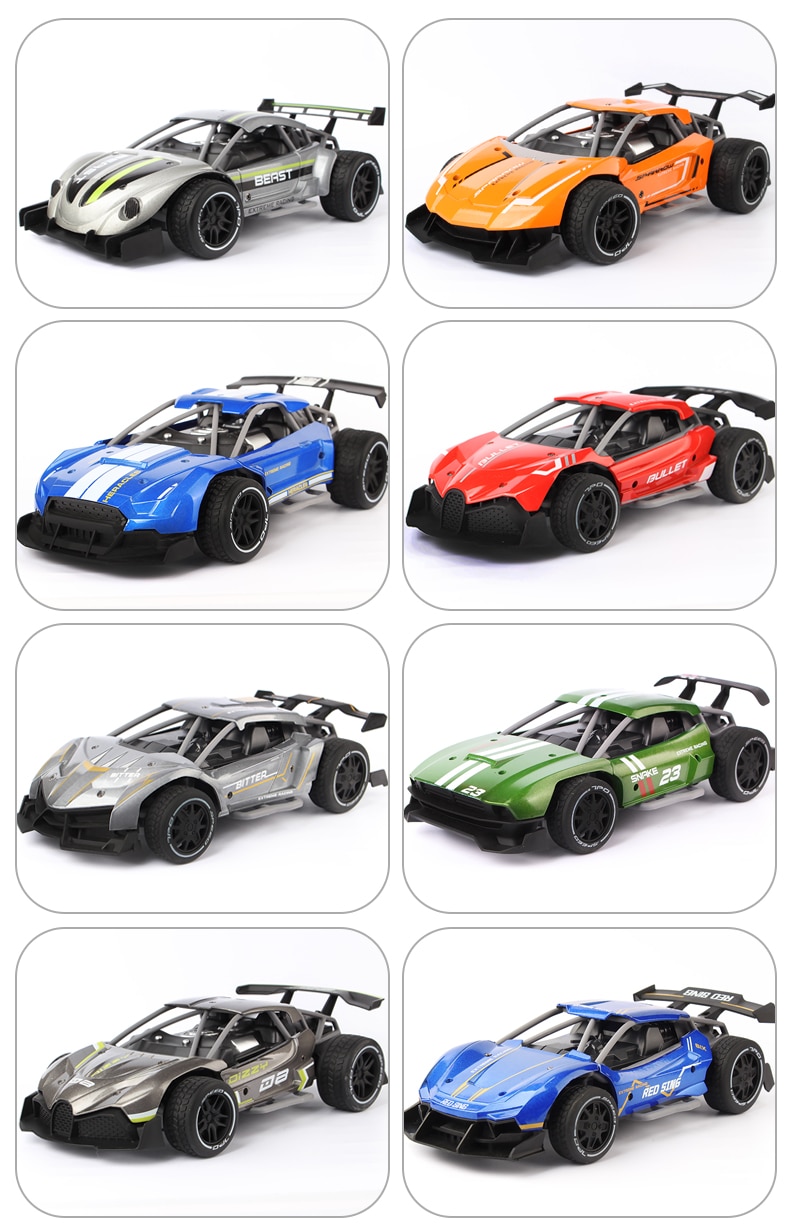 Remote Control Vehicle Rechargeable Electronic Car High Speed RC Drift Racing Car Championship 2.4G 1：16 Off Road Hobby Toy