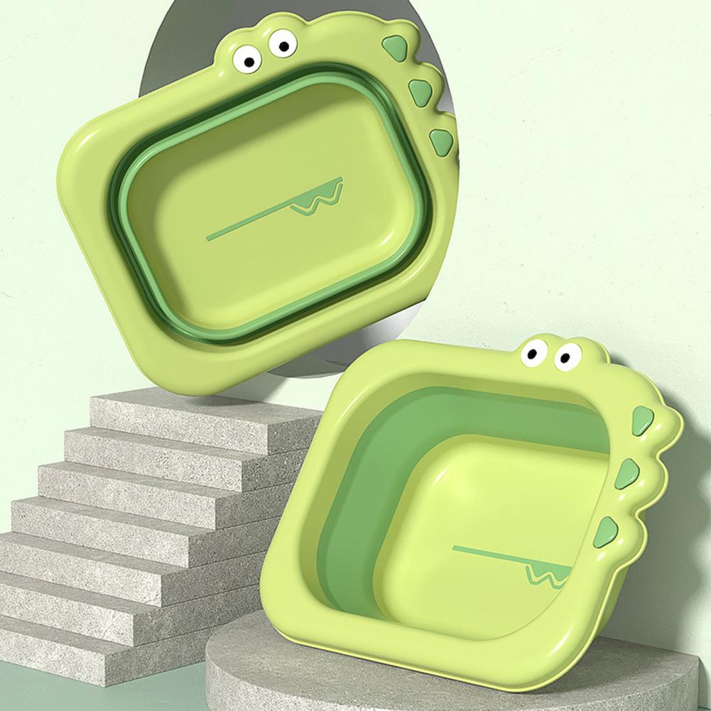 Durable Bathing Tub Portable Kids Basin Animal Shape Strong Bearing Force Kid Bathing Wash Basin
