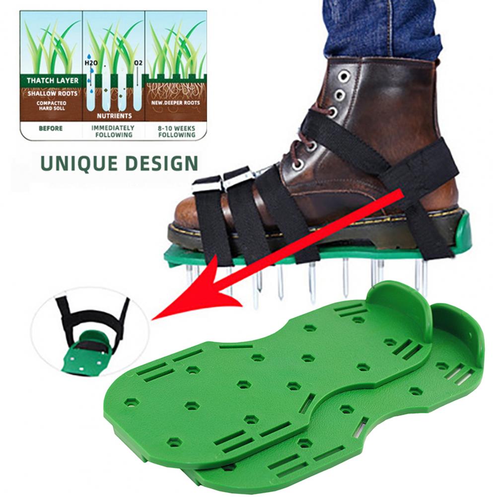 Gazon Beluchter Schoenen Eenvoudige Comfortabele Handig Gazon Beluchter Schoenen Tuin Nagel Schoenen Duurzaam Voor Tuin
