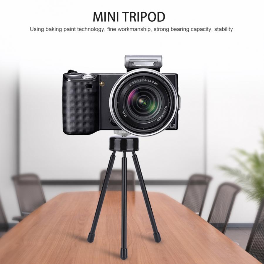 Monopod Mini Inklapbare Metalen Statief Foto Selfie Desktop Tafelblad Tafel Stand Accessoires Camera Statief