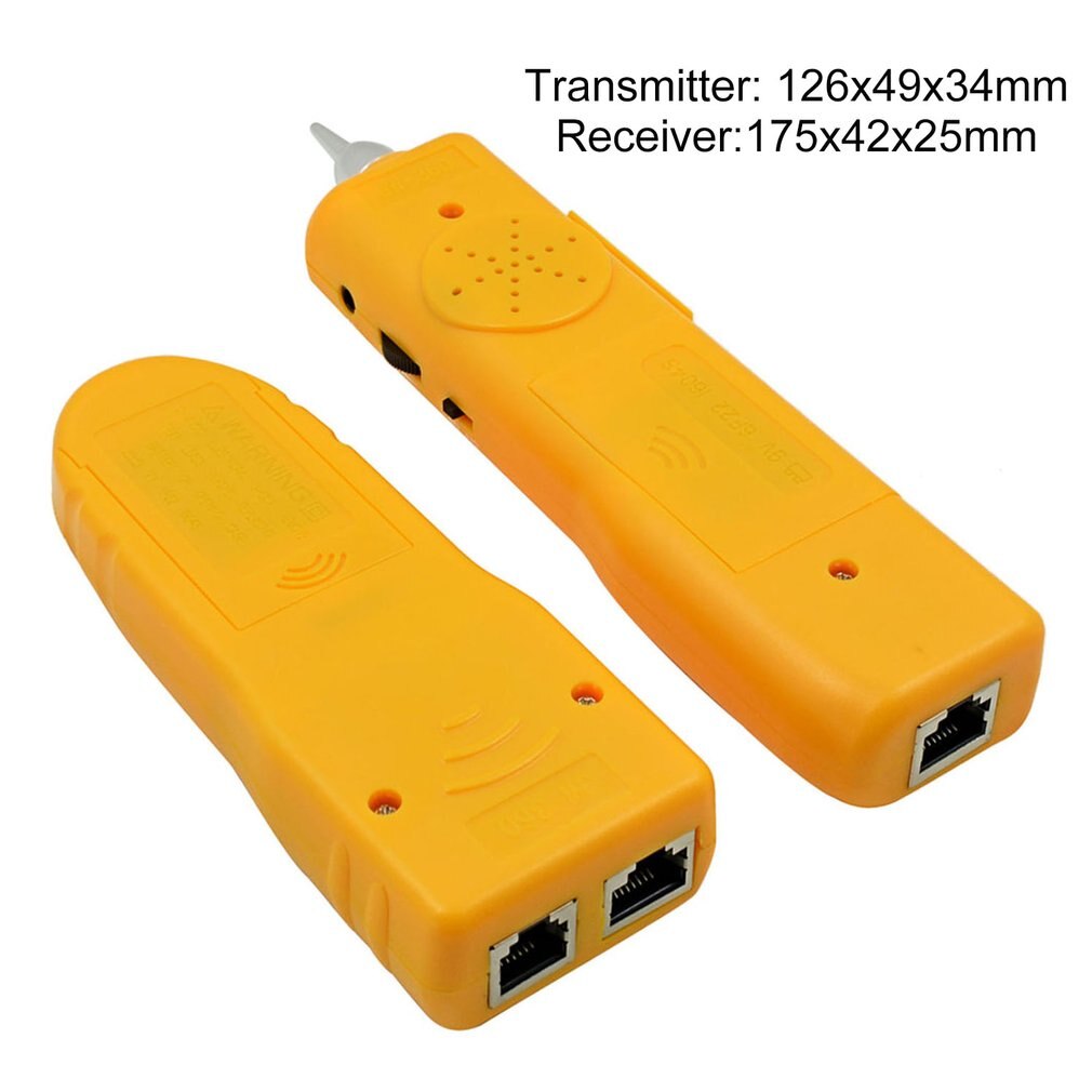 JW-360 próbnik kabla sieciowego LAN wykrywacz kabli telefonicznych diagnozuj zestaw narzędzi tonowych RJ45 RJ11 testowanie sekwencji linii