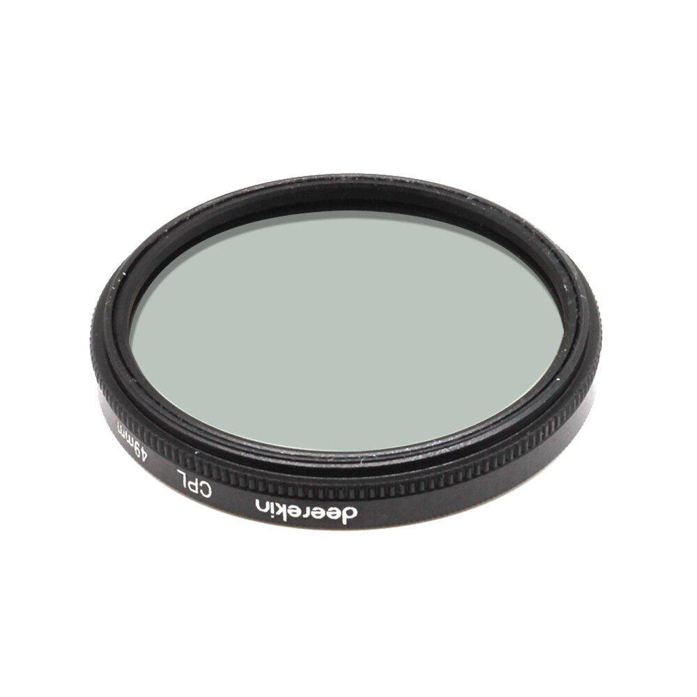 Deerekin 40,5mm kreisförmig Polarisator Cpl-Filter für Sony 16-50mm Len A6500 A6400 A6300 A6000 A5100 a5000 NEX-6/3N/5 T/5R