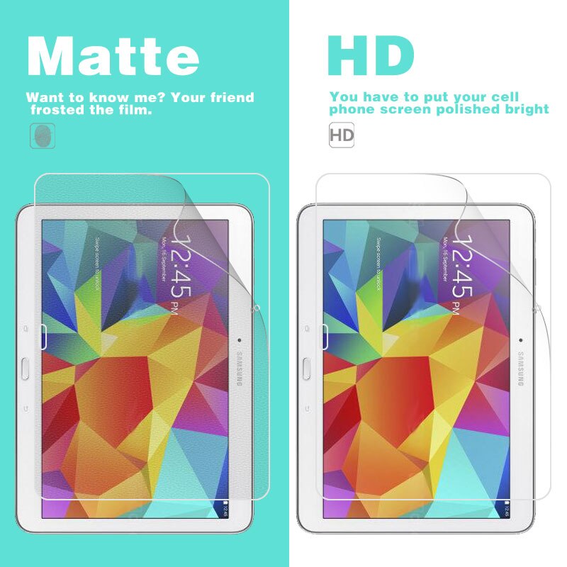 Matte Anti-Vingerafdruk Film Voor Samsung Galaxy Tab 4 10.1 10.1 "T530 Front Clear Hd Glossy Film Lcd screen Protector Cover