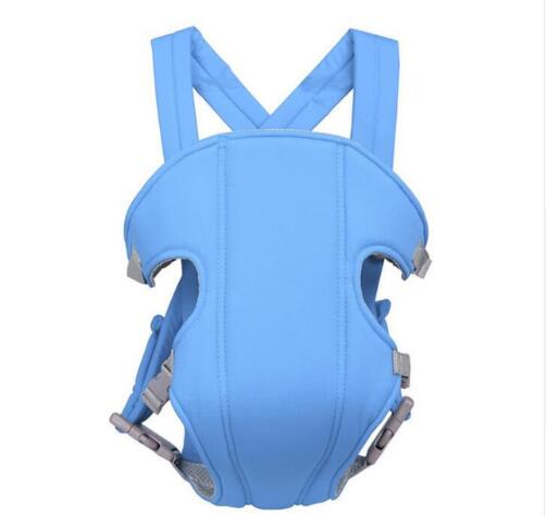 Draagzakken Ademend Riem Voor Carry Front-Facing Baby Comfortabele Sling Backpack Pouch Wrap Baby Kangroo Riemen: blue