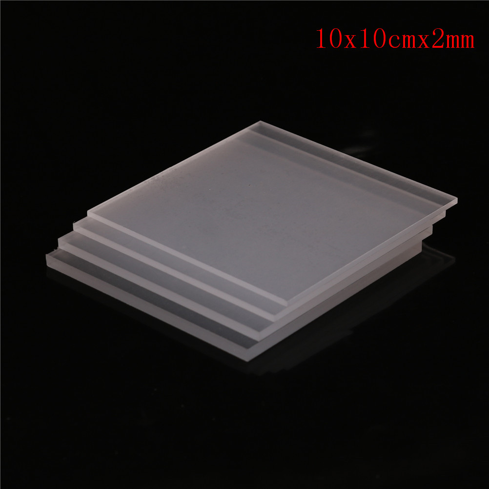 1 stk. 2-5mm plastik gennemsigtigt bord perspex paneltykkelse klar akrylplade: A1