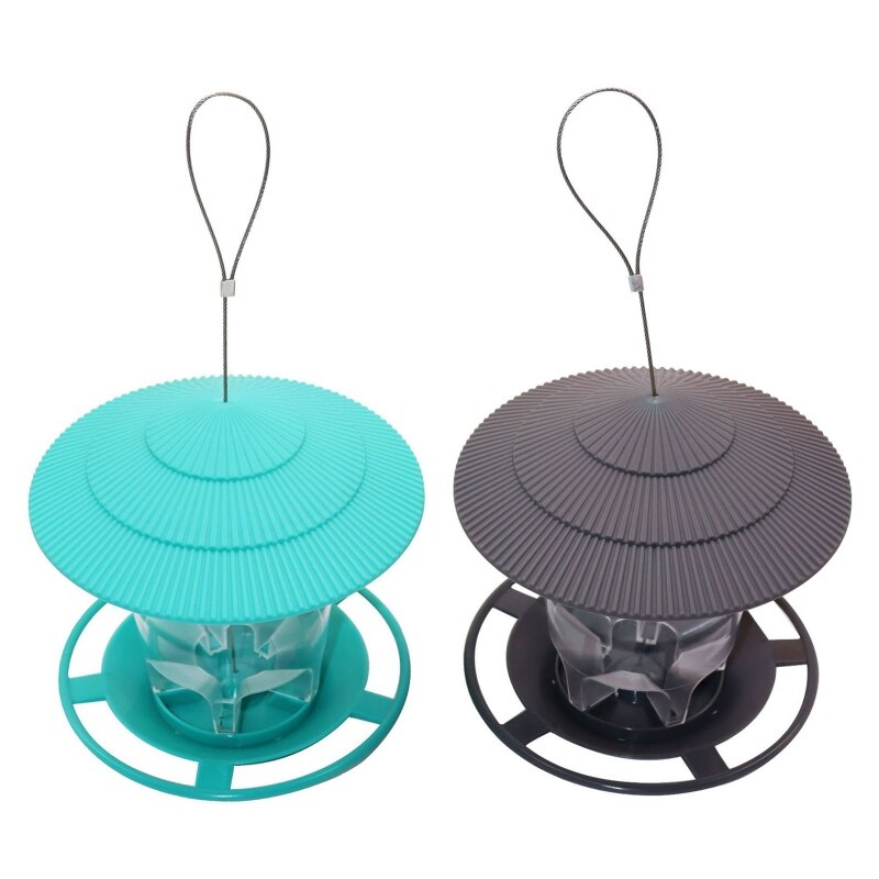 Outdoor Bird Feeder Hanging Wild Bird Feeders for Outside Squirrel Proof Large Capacity Bird Feeders Suitable for Most Birdseeds