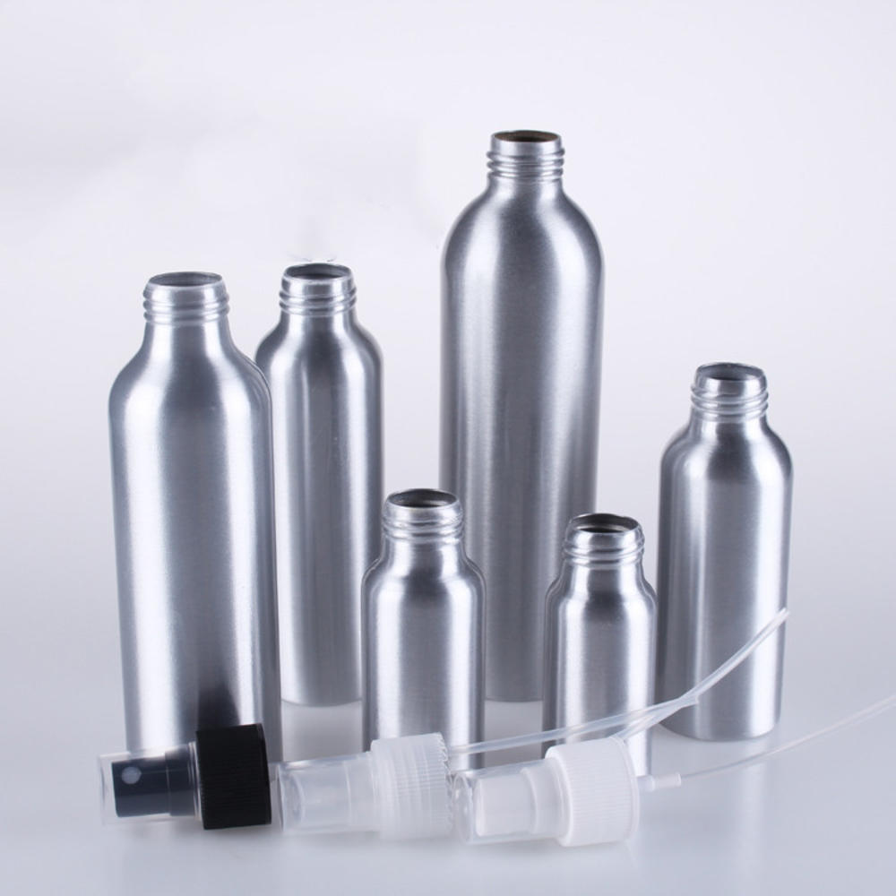 1pc 30/50/100ml alumiinipulloa hiiriä suihkepullo, hienosumuinen alumiinitäyttö kannettava pullo hiiri suihkepullo