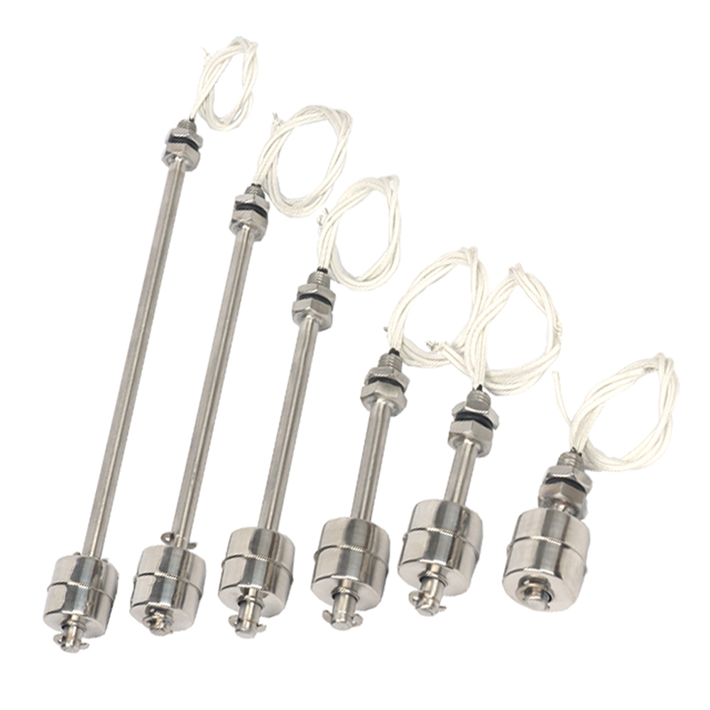 Float Switch High Temperature Resistant 304 Stainless Steel Liquid Water Tower Tank Level Automatic Level Control Sensor Switch