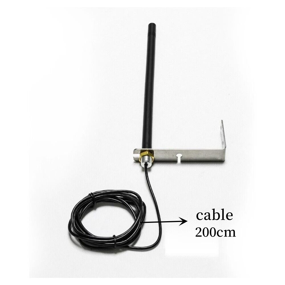 Antena universal para puerta de garaje de 868MHz, repetidor de mejora de señal de radio, antena externa impermeable para abridor de puerta de garaje