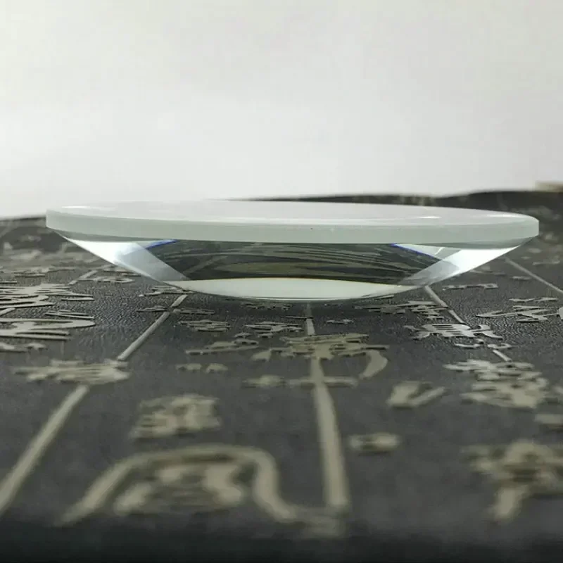 18-90mm Flat Convex Lenses Magnifying Glass Optical Glass Plano-convex Lens Magnifier Lens for Replacement 1 PC
