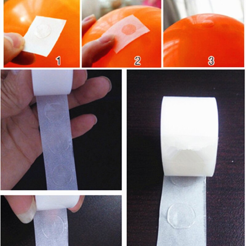 100 Points Balloon Accessories Attachment Glue Dot Attach Balloons To Ceiling Or Wall Birthday Party Wedding Decoration Supplie