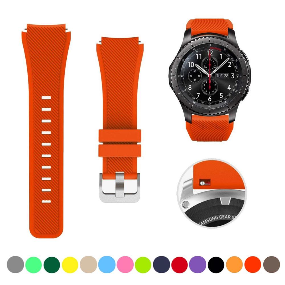 Correa para Samsung galaxy watch 3 46mm Gear S3 Frontier amazfit bip/pulsera activa 20/22mm correa de reloj Huawei watch gt 2/2e 42mm