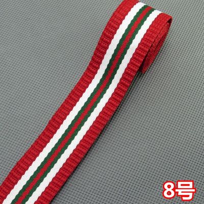 Sangle de 32mm largeurs pour sacs, bagages, vêtements, ceinture, ruban épais, sangles colorées, 5 mètres/lot , 19 couleurs: 8
