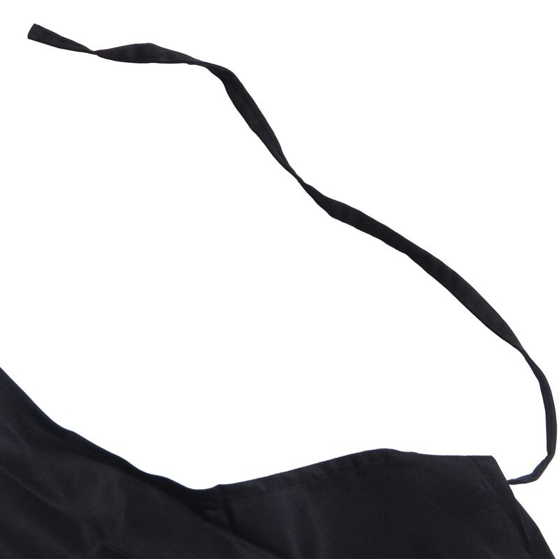 12 pakke hagesmæk forklæde - unisex sort forklæde bulk med 2 rummelige lommer kan maskinvaskes til køkken crafting bbq tegning