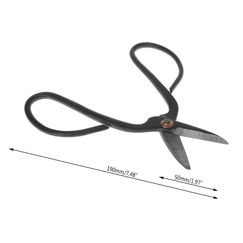 Débutant en acier au carbone ménage bonsaï outils ciseaux jardinage branche ciseaux N1HA