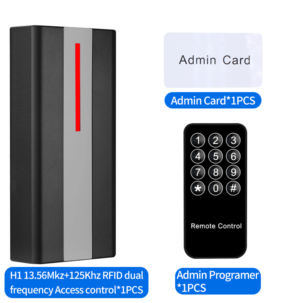 Stand Alone RFID Access Control Machine Proximity Card Reader Entry Door Opener IP68 Waterproof 3000 Users Wiegand Input Output: Ivory