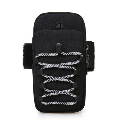 colorful Mini Unisex shopping handbags solid women Nylon arm bags Top All-match Cute casual wristlet carrier: 1