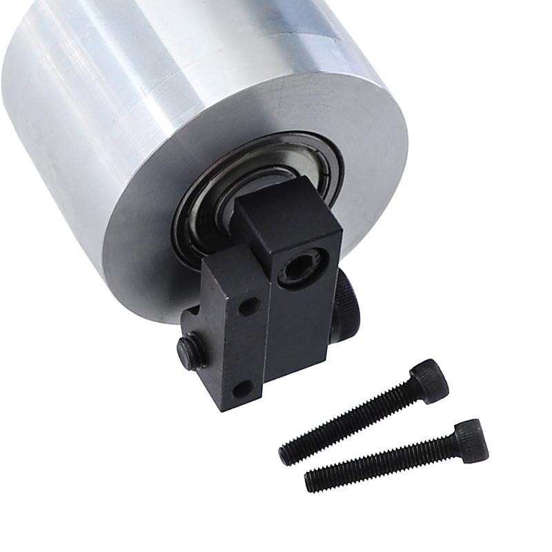 Remslipskiva 68 x 50mm lager 12mm- hjul drivhjul för slipmaskin aluminium kontakthjul