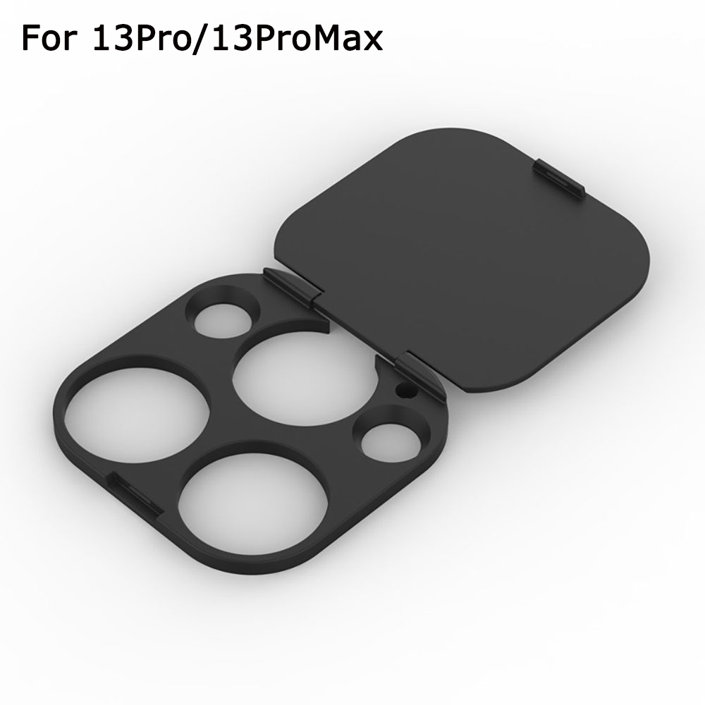 Telefoon Lens Webcam Cover Plastic Sticker Terug Camera Lens Beschermende Privacy Protector Voor Iphone 13 Pro Max 13Mini: black 2