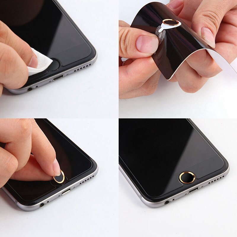Home Button Sticker Protector Keypad Keycap For IPhone 5s 5 4 6 6s 7 Plus Support Fingerprint Unlock ID