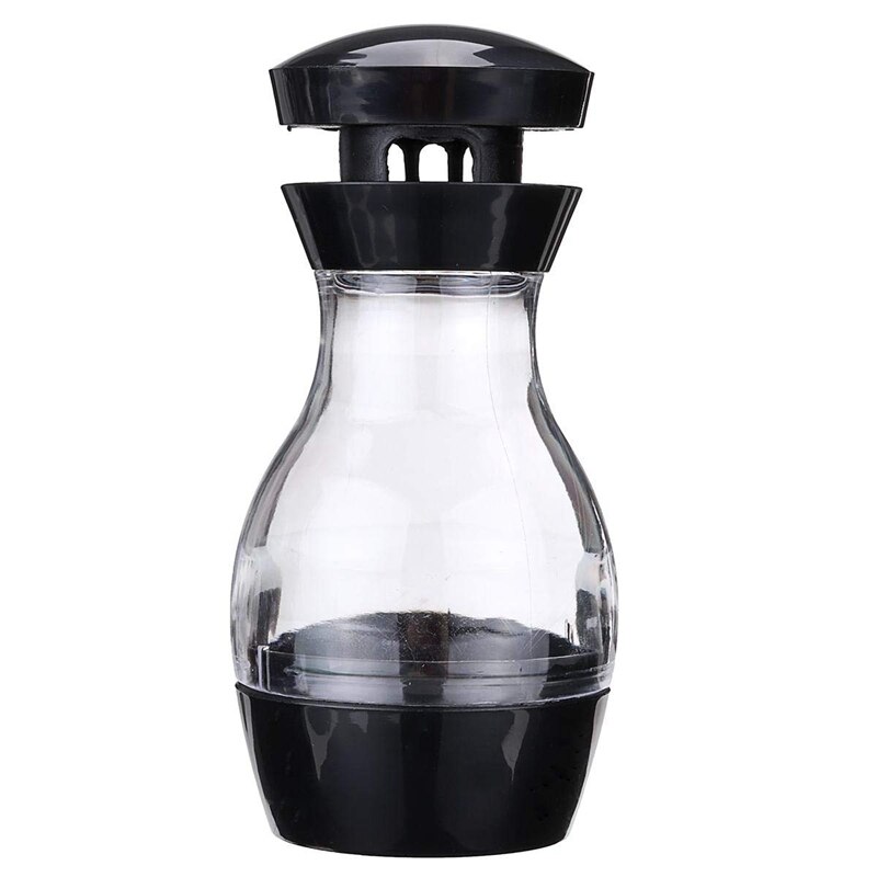 Zout- en peperstrooierset  of 8 flessen met 360 ° draaibare houder - zout- en peperstrooierset | olie- en azijndispenserset | s