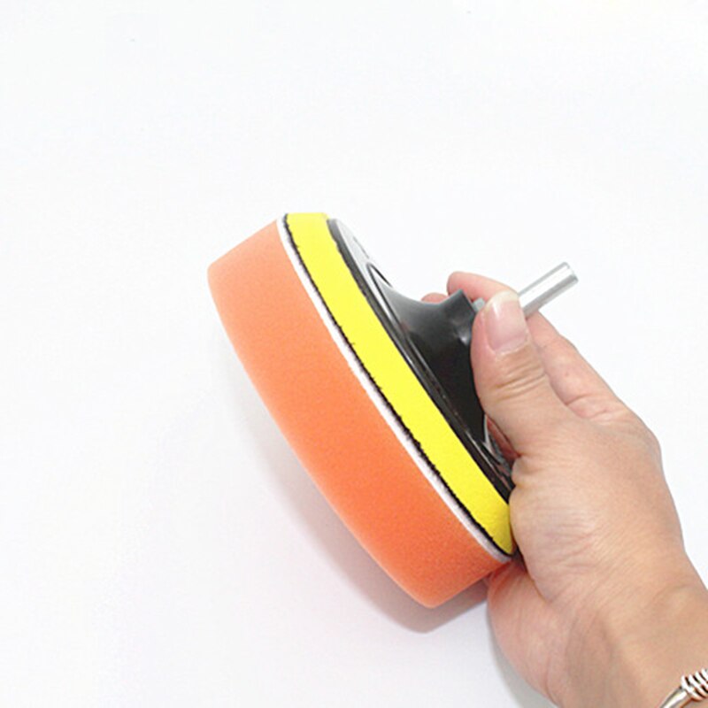Tool Drill Adapter 5pcs Polishing 125mm Car Buffer Polisher Waxing Buffing Sponge Kit Durable
