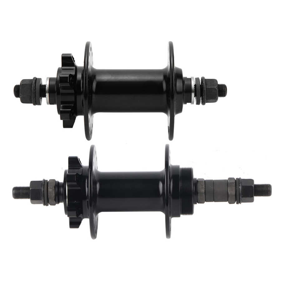 Bicycle Hub 18 Holes Aluminum Alloy Mountain Bike Hub Axle Bicycle Bearing Hub Axle Replacement Parts 16.5cm/19cm