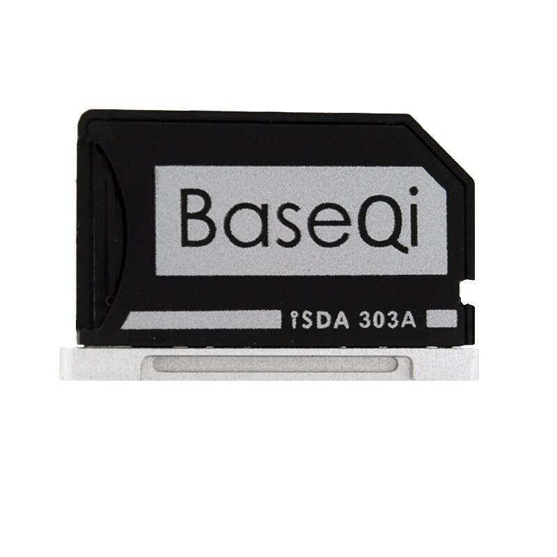 Baseqi Voor Macbook Pro Retina 13 &#39;&#39;Jaar Model 303A Aluminium Geheugenkaart Adapter Micro Sd-kaart reader