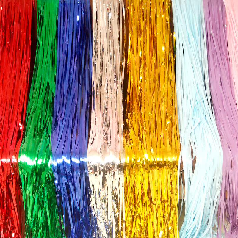 LuanQI Wedding Backdrop Rain Curtains Tinsel Foil Curtain Birthday Backdrop Wedding DIY Decoration Adults Anniversary Wall