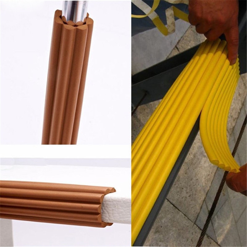 Table Edge Furniture Guard Strip Horror Crash Bar Foam Bumper Baby Safety Products Protection 2m