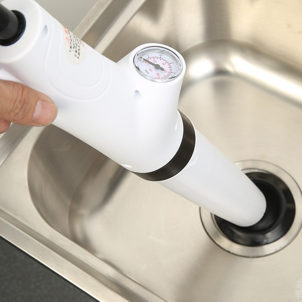 Luchtpomp Druk Pijp Plunger Ontstopper Riool Zinkt Wastafel Pijplijn Verstopt Remover Badkamer Keuken Wc Cleaning Tools