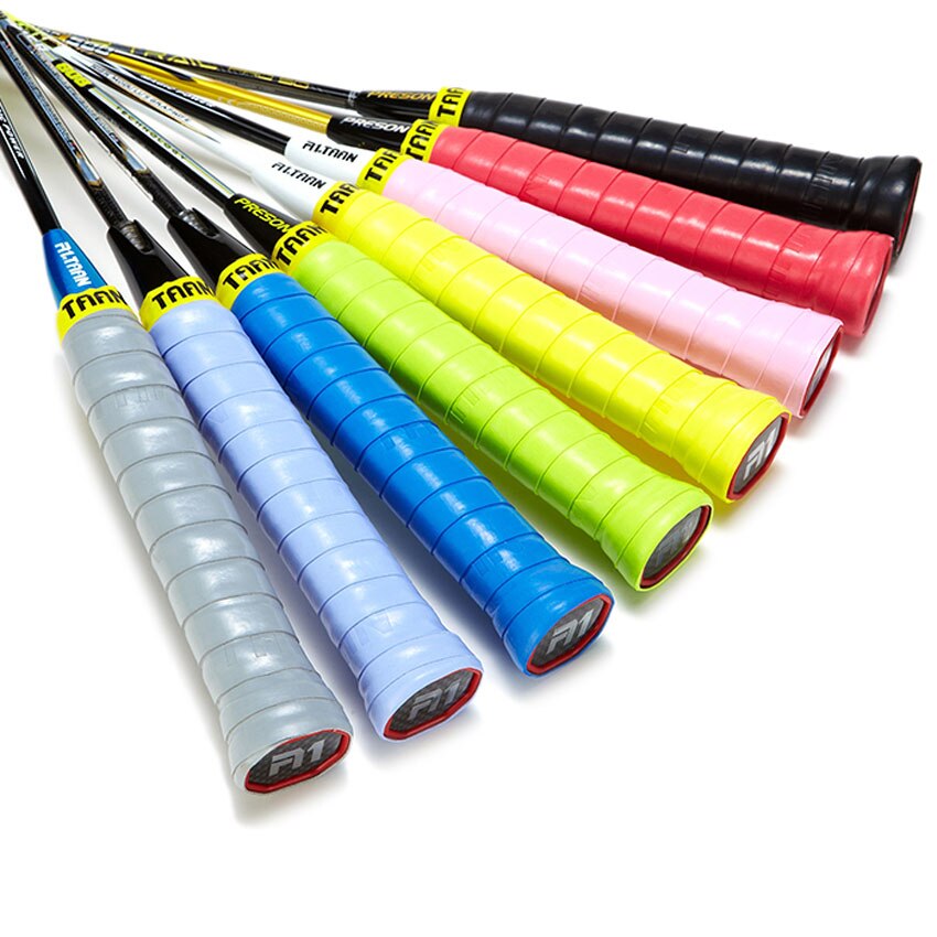 Taan merkki 60 kpl/erä sulkapallo overgrip korkea tahmeus 0.6mm tennis hikinauha sulkapallotarvikkeet  tw950