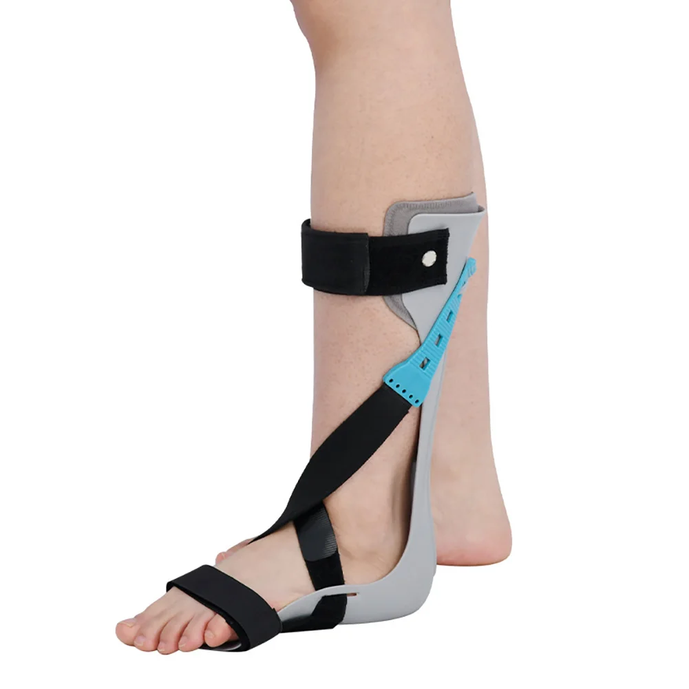 Foot Orthotics Ankle Orthosis Adjustable Elasticity Valgus Orthotics Stroke Hemiplegia Rehabilitation Shoes Foot Supports: VIOLET / Small