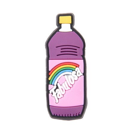 Breloques croco en forme de bouteille de bière et de vin rouge, accessoires de décoration pour chaussures, Bracelets pour enfants, 1 pièce