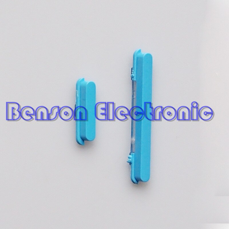 BaanSam Power Volume Buttons For MEIZU M2 NOTE 5.5 Inch Housing Case Keyboard Replacement Part: Blue