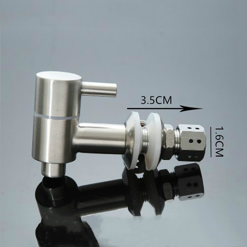 304 dryckesautomater i rostfritt stål vinfat kran kran  m12 mm/m16mm med anti-blockerande lock