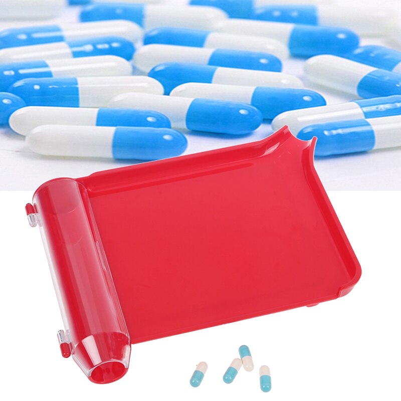 1Set Pills Counting Tray Counter Dispenser Pharmacy Spatula Doctor Pharmacists Tool