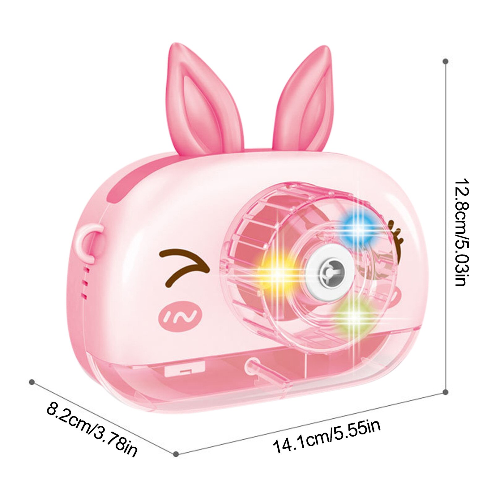 Kinderen Cartoon Dieren Camera Bubble Machine Speelgoed Elektrische Speelgoed Buitensporten Waskolf Maker Voor Kids Zeep Blow Bubbels