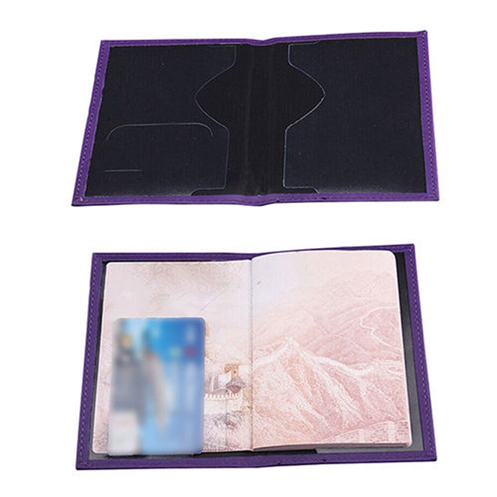 Étui de passeport PU pour femme, , sac de passeport en PU, joli étui de passeport de voyage, protection de la carte d'identité, organisateur du support de passeport # T2