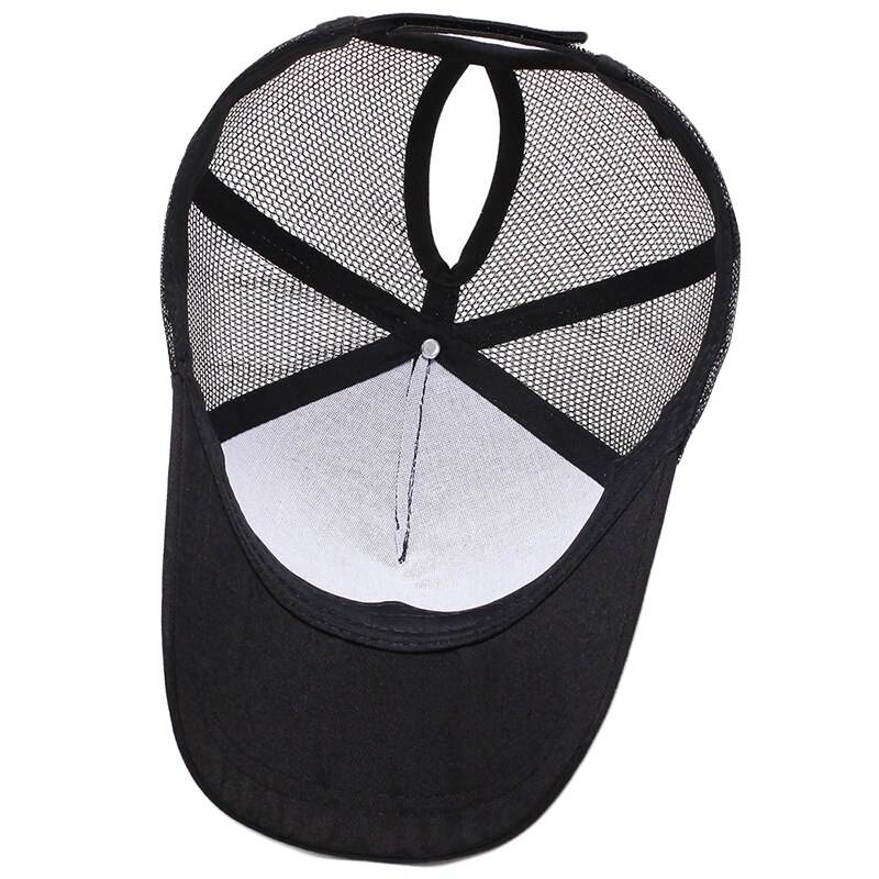Unisex sportpet, snel drogend, ademend katoenen mesh pet, gebogen rand, zonneklep, verstelbare snapback pet voor hardlopen en vissen