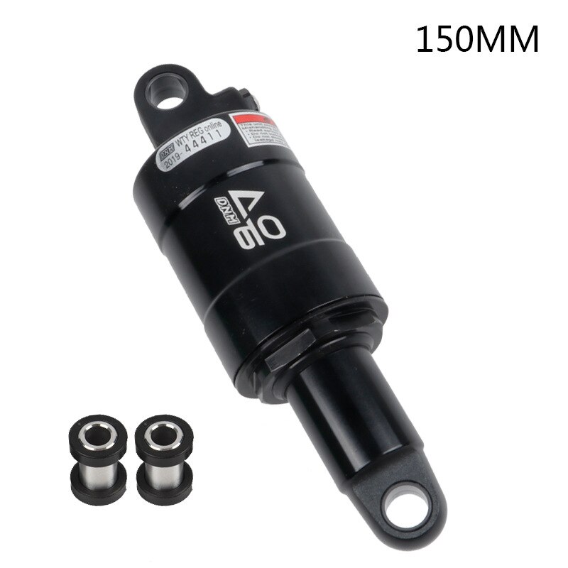 DNM AO-6 Air Rear Shock Air pressure adjustable 100mm 125mm 150mm 165mm folding bike mountain bike bicycle rear shock absorber